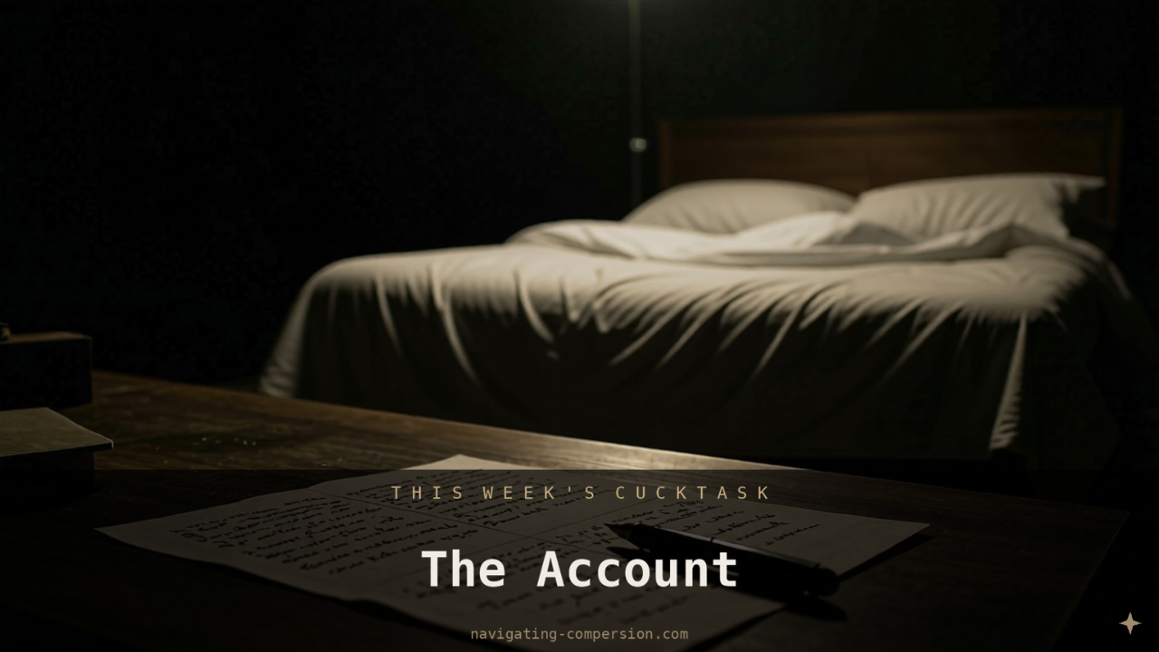 The Sunday Cuck's Task: The Account